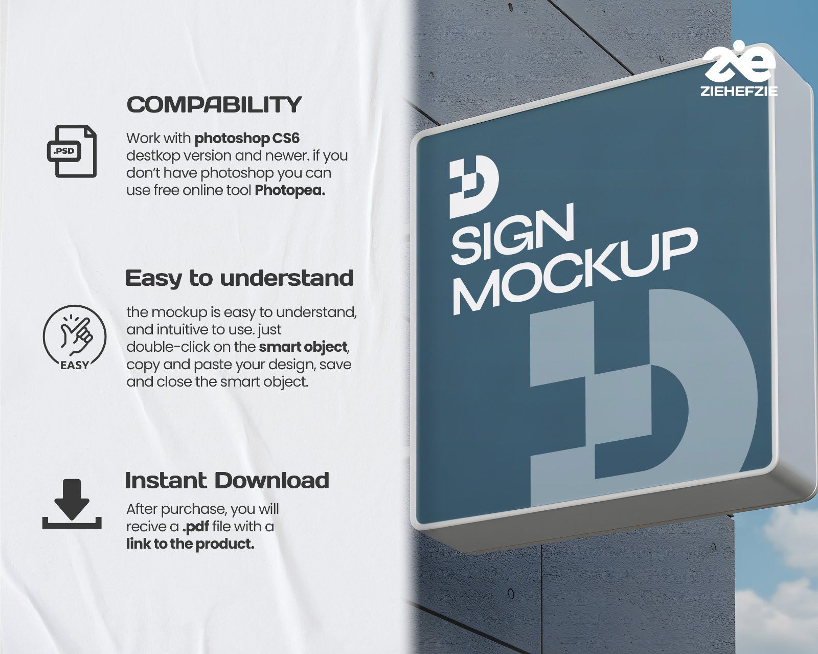 Signage Box Mockup Bundle – 20 PSD Templates for Storefront & Outdoor Branding — image 13