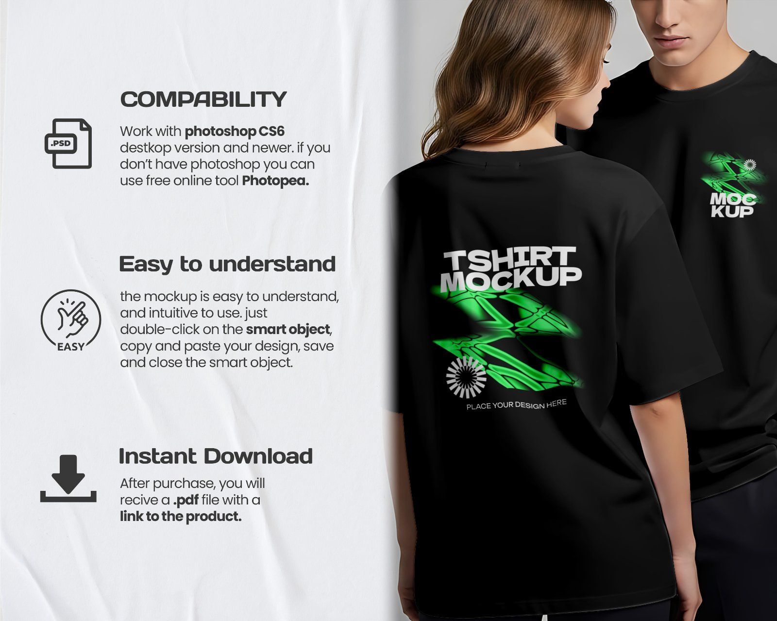 Drawstring Bag Mockup – Realistic PSD Template for Merchandise Branding — image 8