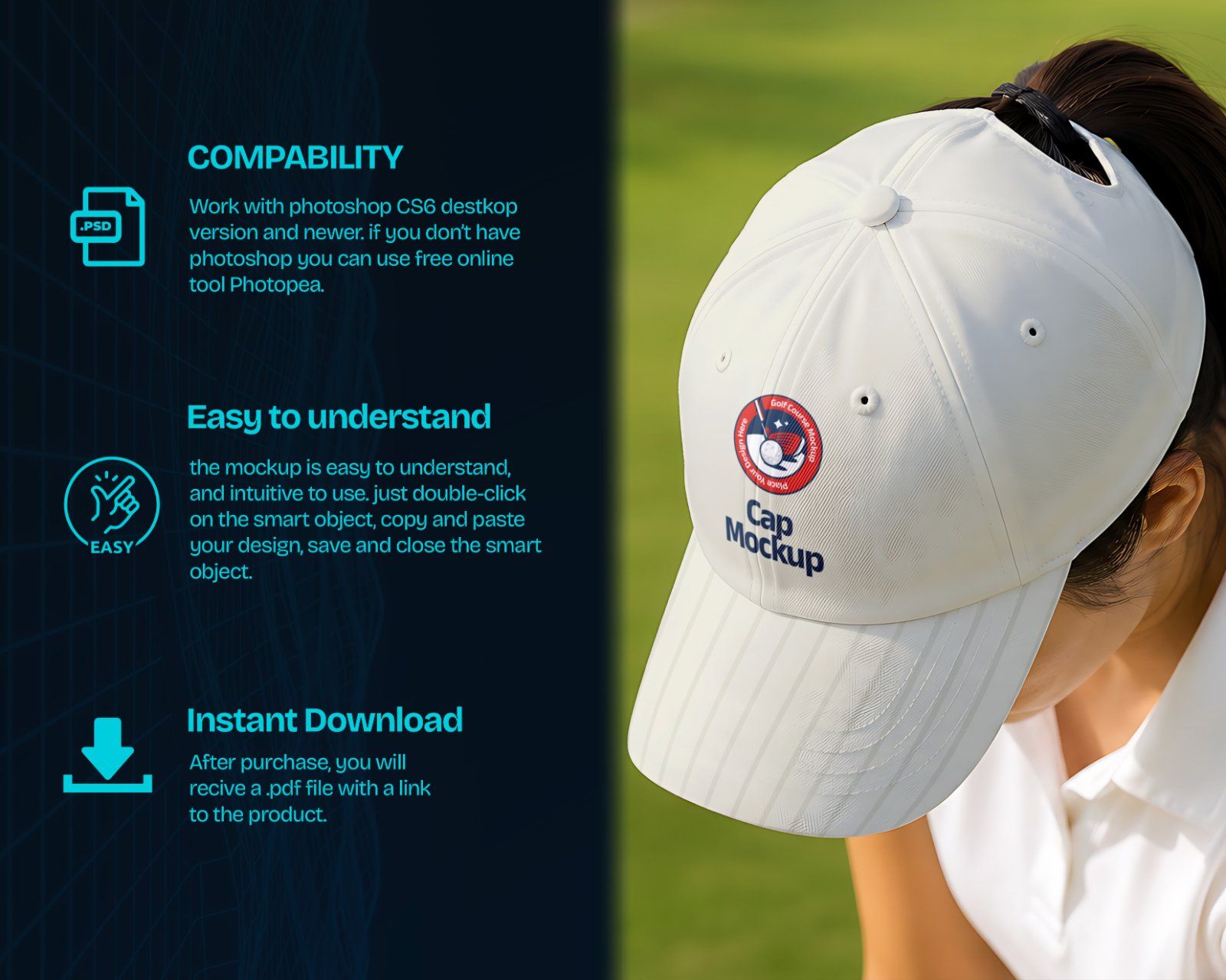 Premium Golf Course Branding Mockup Bundle – 15 Luxury PSD Scenes for Club, Tournament & Apparel Ide — image 5