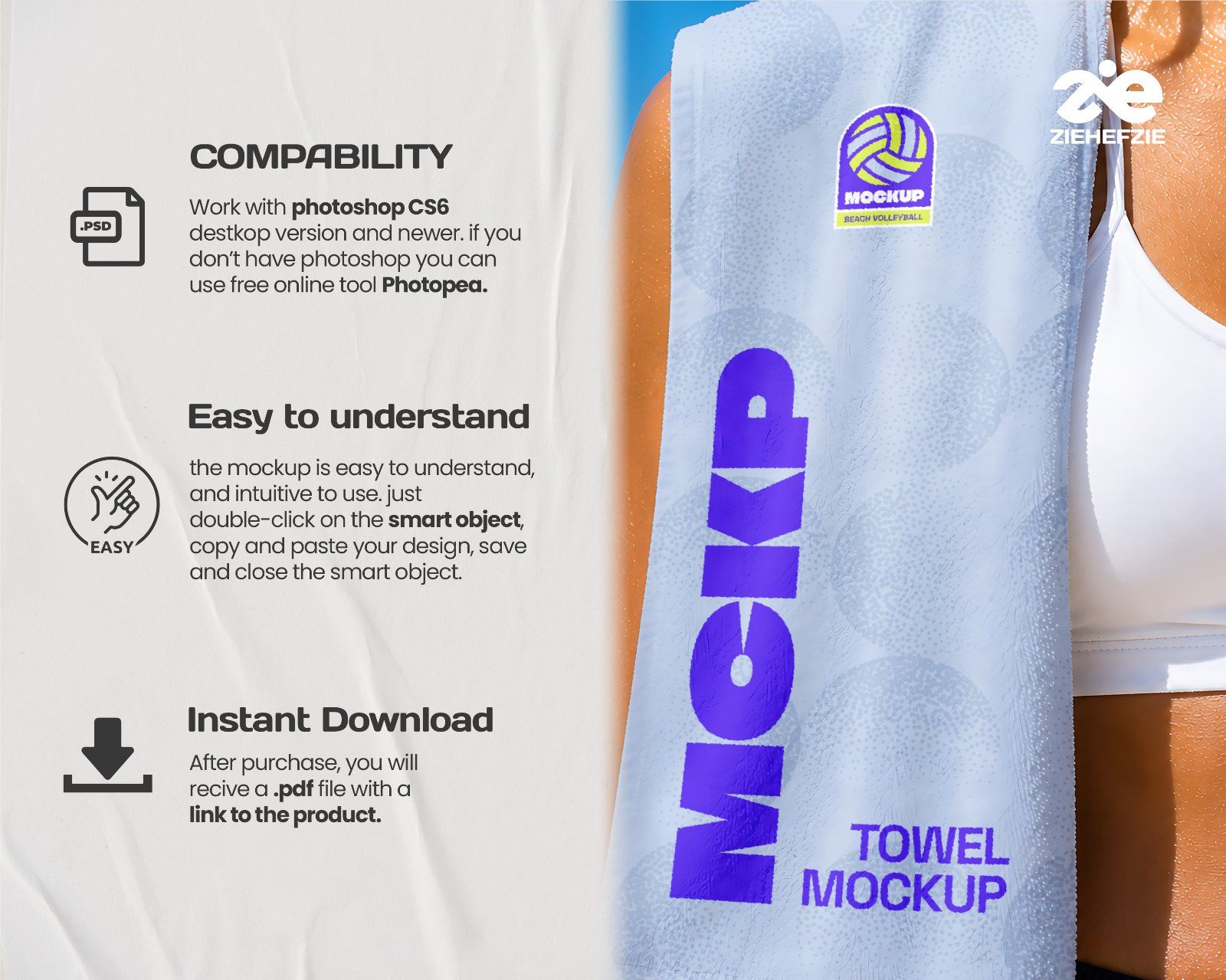 Premium Beach Volley & Summer Sports Branding Mockup Bundle – 15 Aesthetic PSD Scenes for Athletic I — image 5