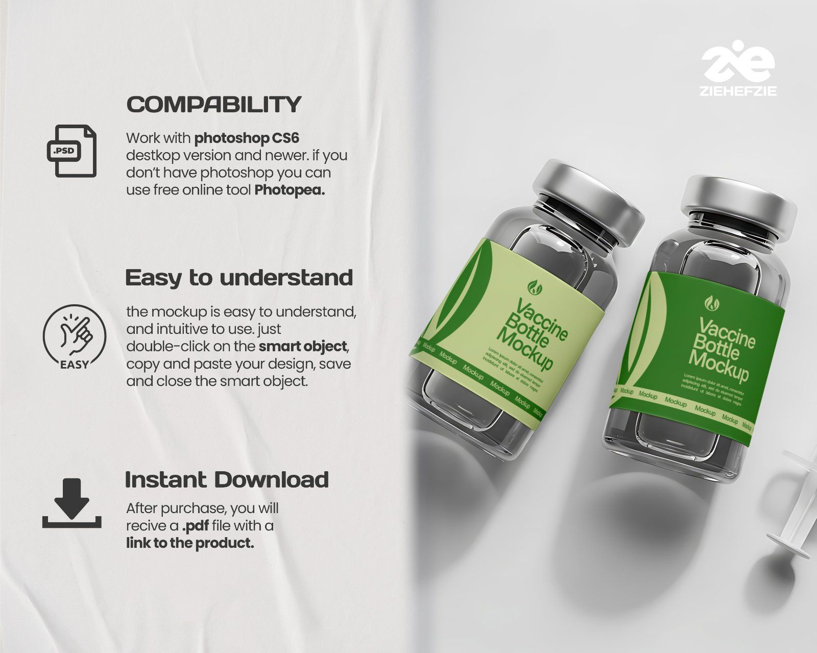 Healthcare Mockup Bundle Medical Branding & Pharmaceutical 15 PSD Mockups — image 5