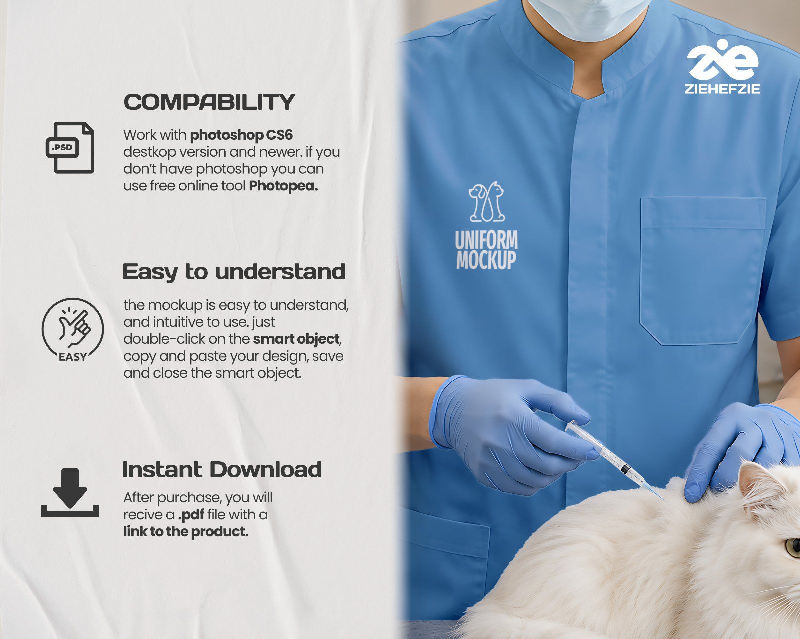 Premium Veterinary Hospital Branding Mockup Bundle – 15 Clinical PSD Scenes for Vet Clinics — image 5