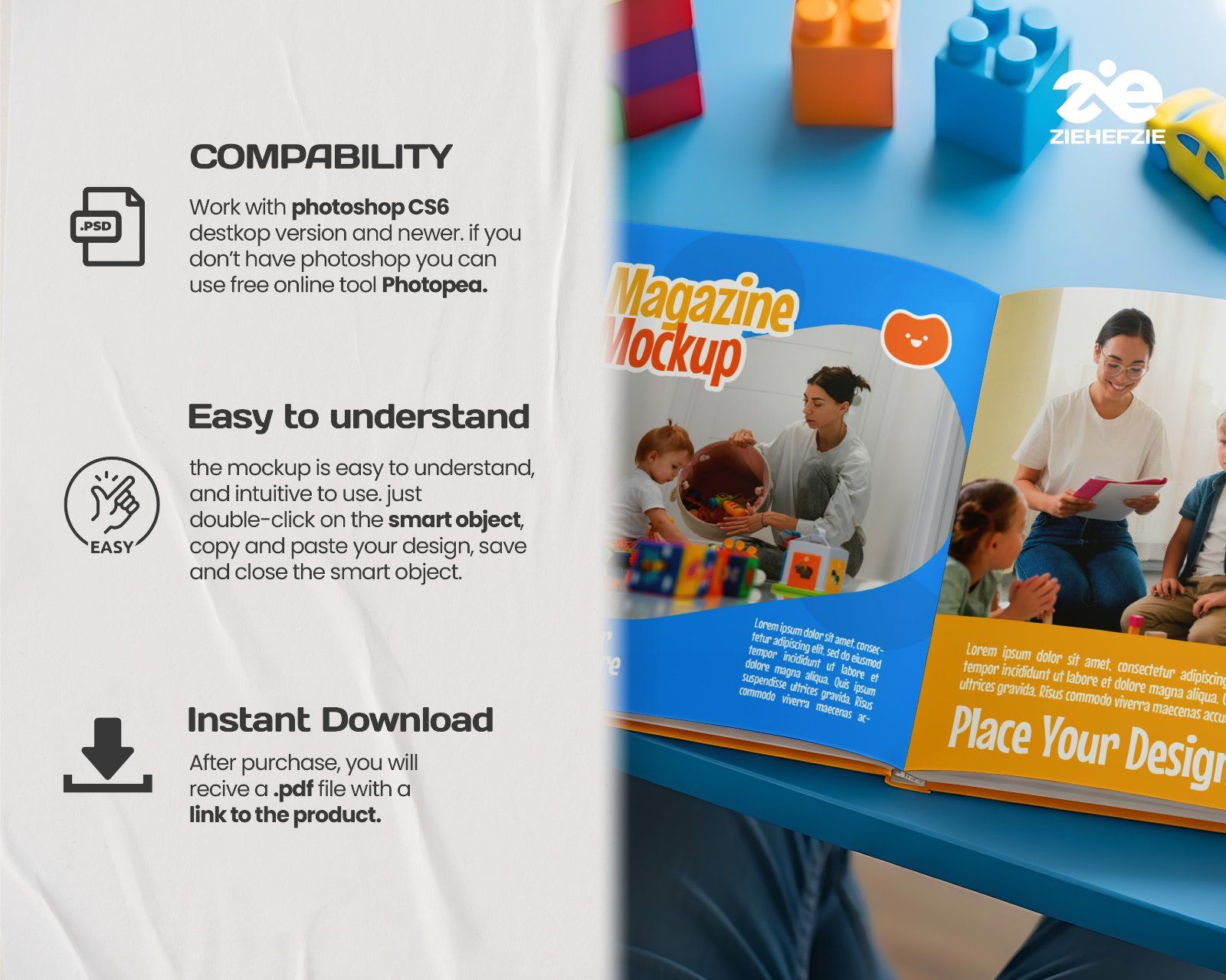 Premium Kids Day Care Mockup BundleKindergarten Branding PSD Mockups — image 5