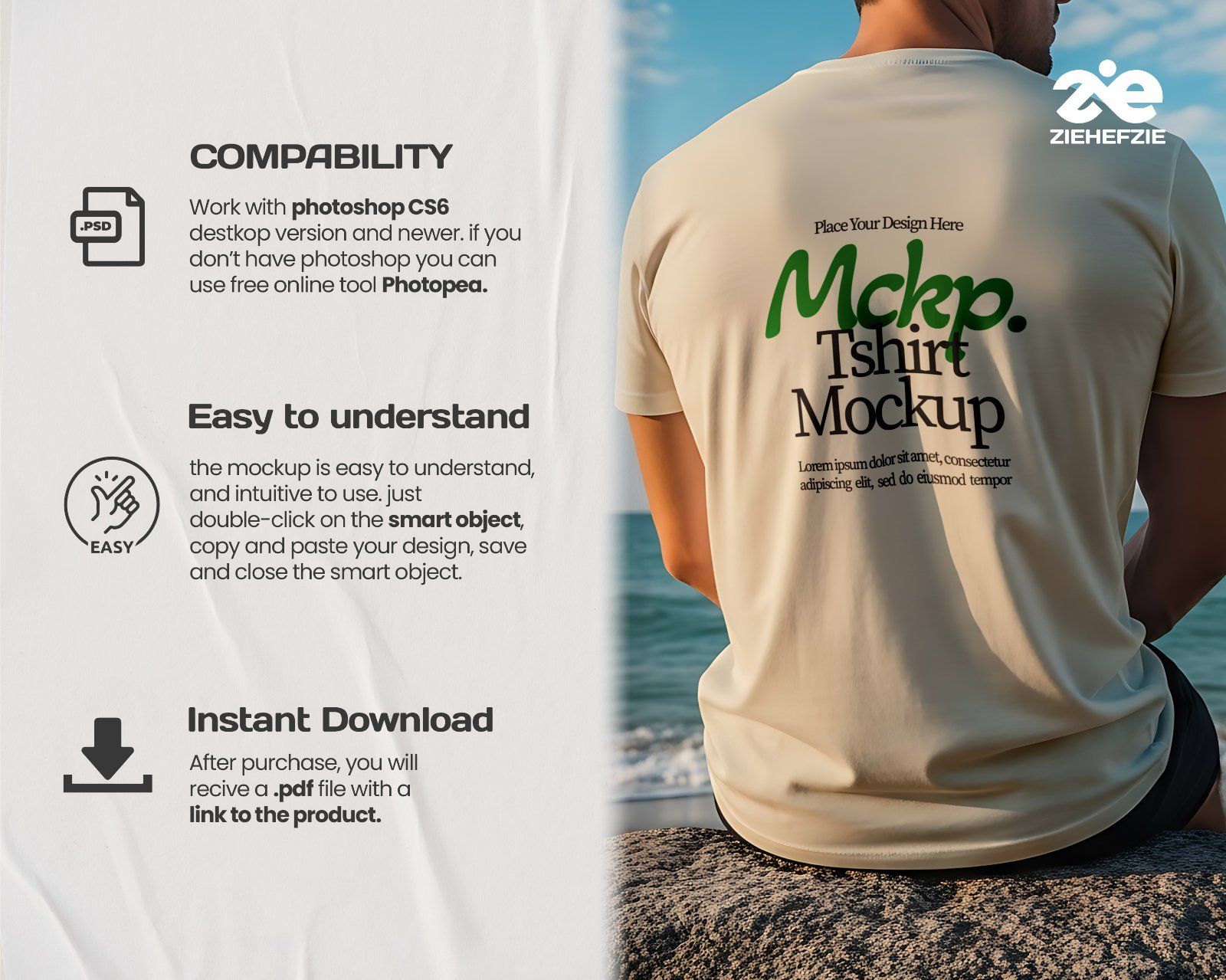 Merchandise Mockup Bundle PSD – T-Shirt, Cap, Tote Bag & Lifestyle Branding Scenes — image 5