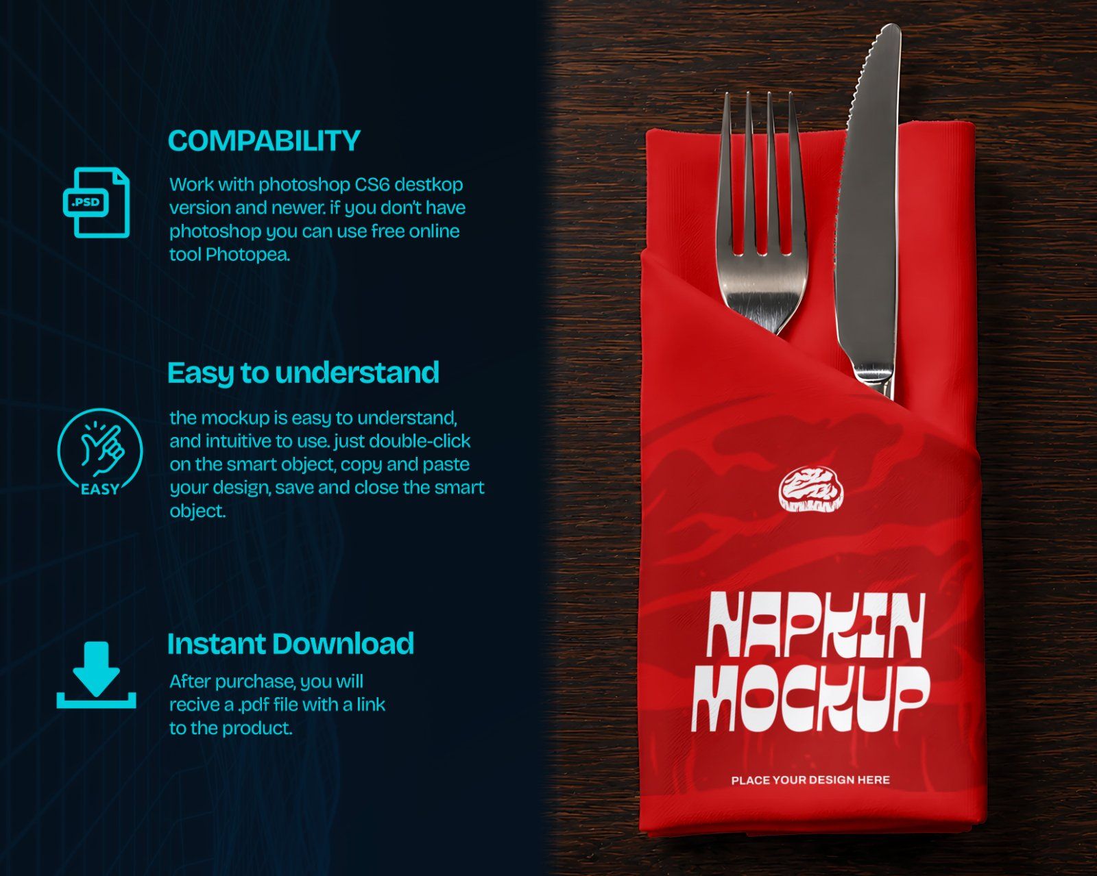 Premium Steakhouse Restaurant Branding Mockup Bundle – 15 Luxury PSD Scenes for Steak House, Bistro — image 5