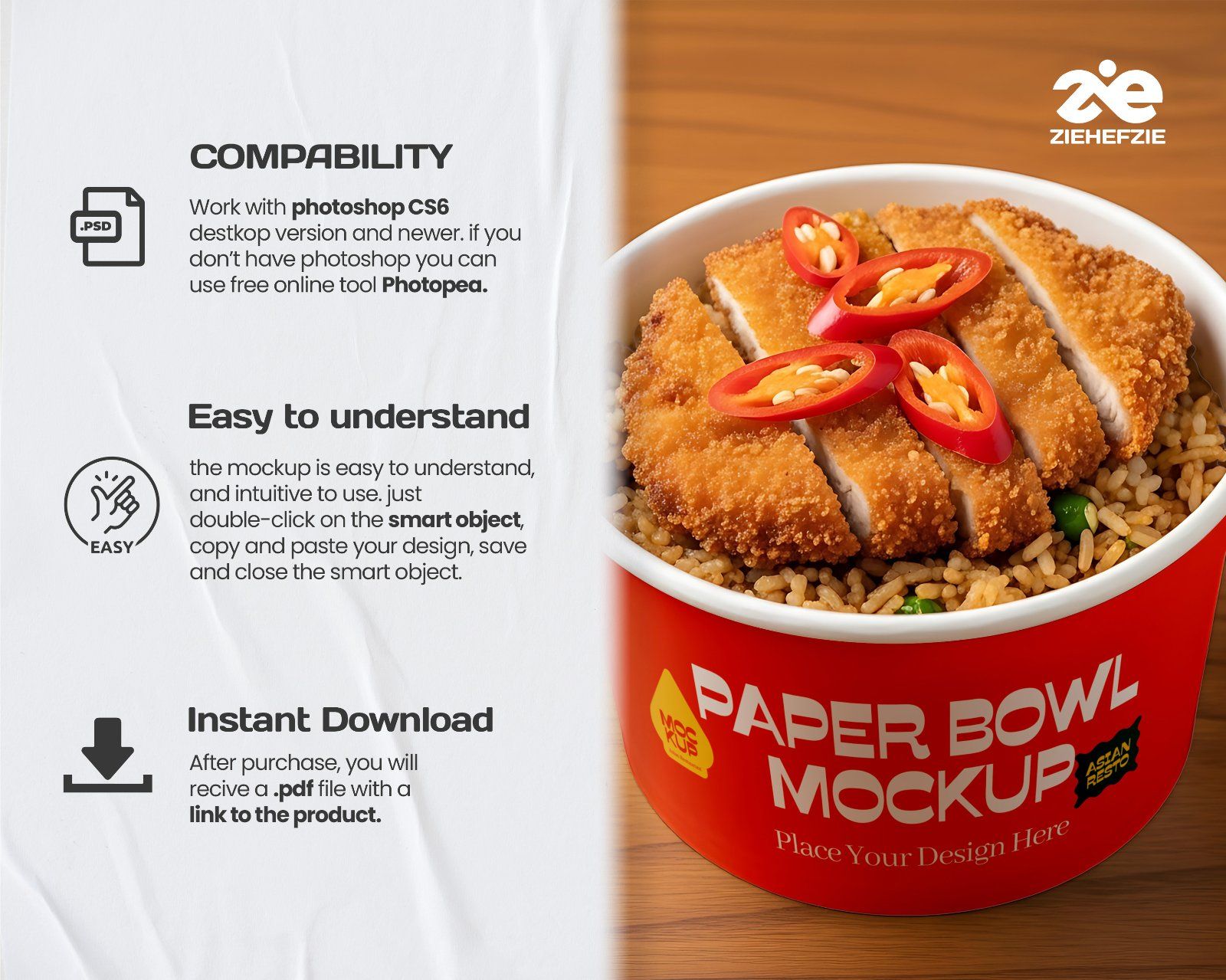 Asian Restaurant Mockup Bundle – 15 PSD Templates for Food & Packaging Branding — image 15