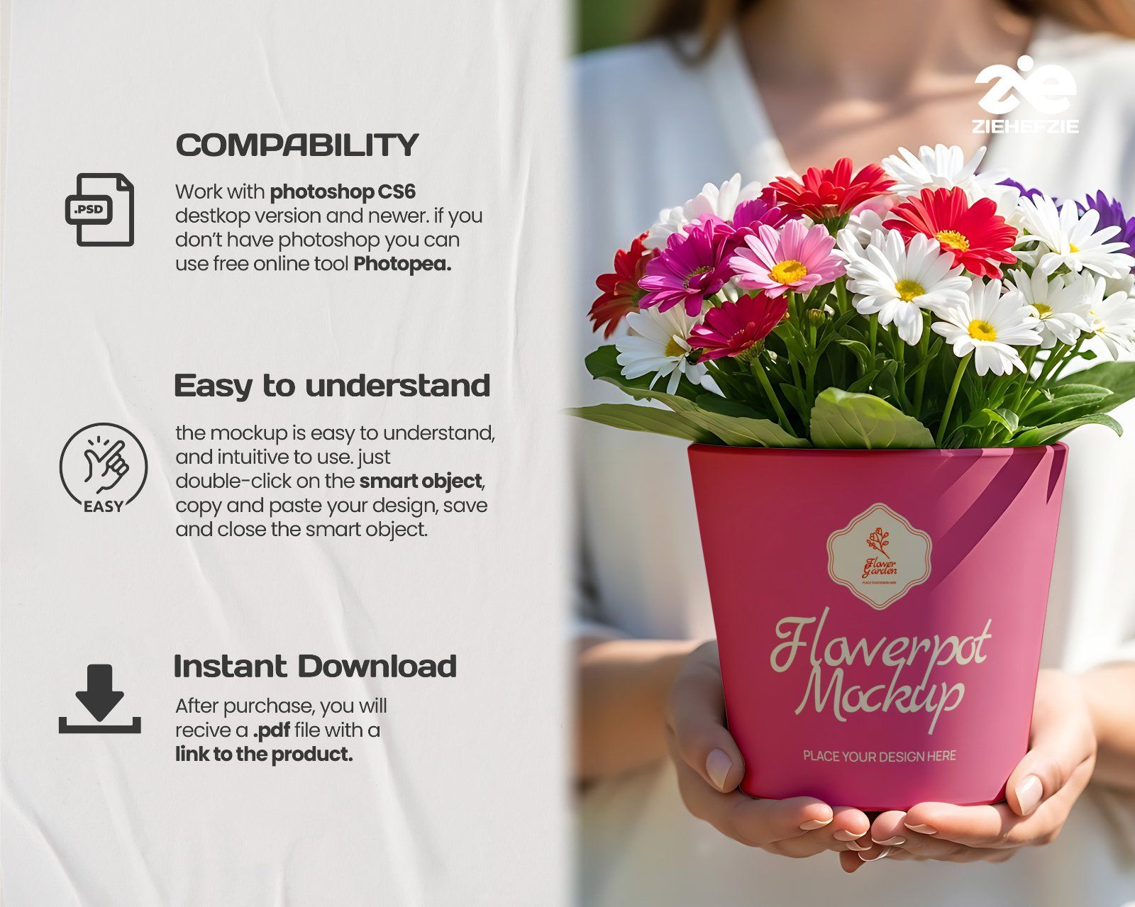 Premium Flower Garden Mockup Bundle PSD – Outdoor Branding & Floral Lifestyle Scenes — image 5