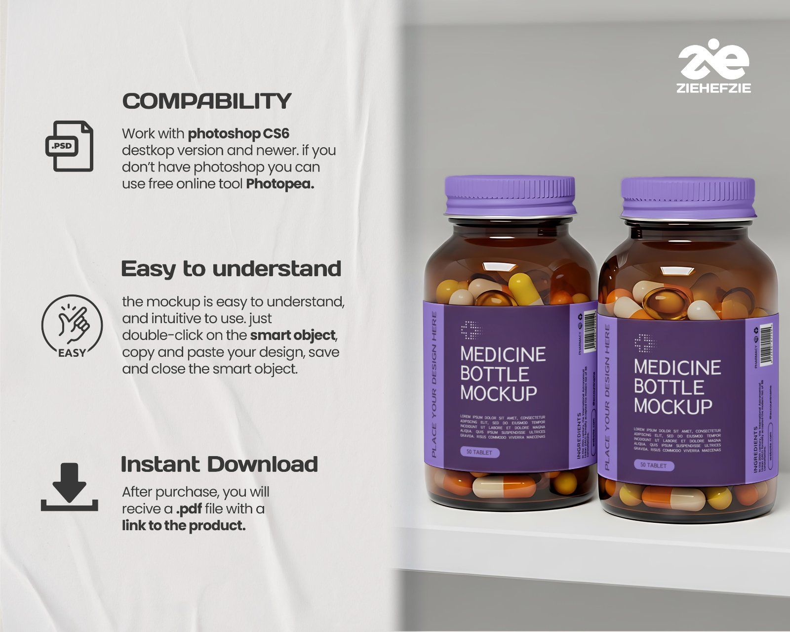 Pharmacy Branding Mockup Bundle Vol. 2 – Medical & Healthcare PSD Mockups — image 5