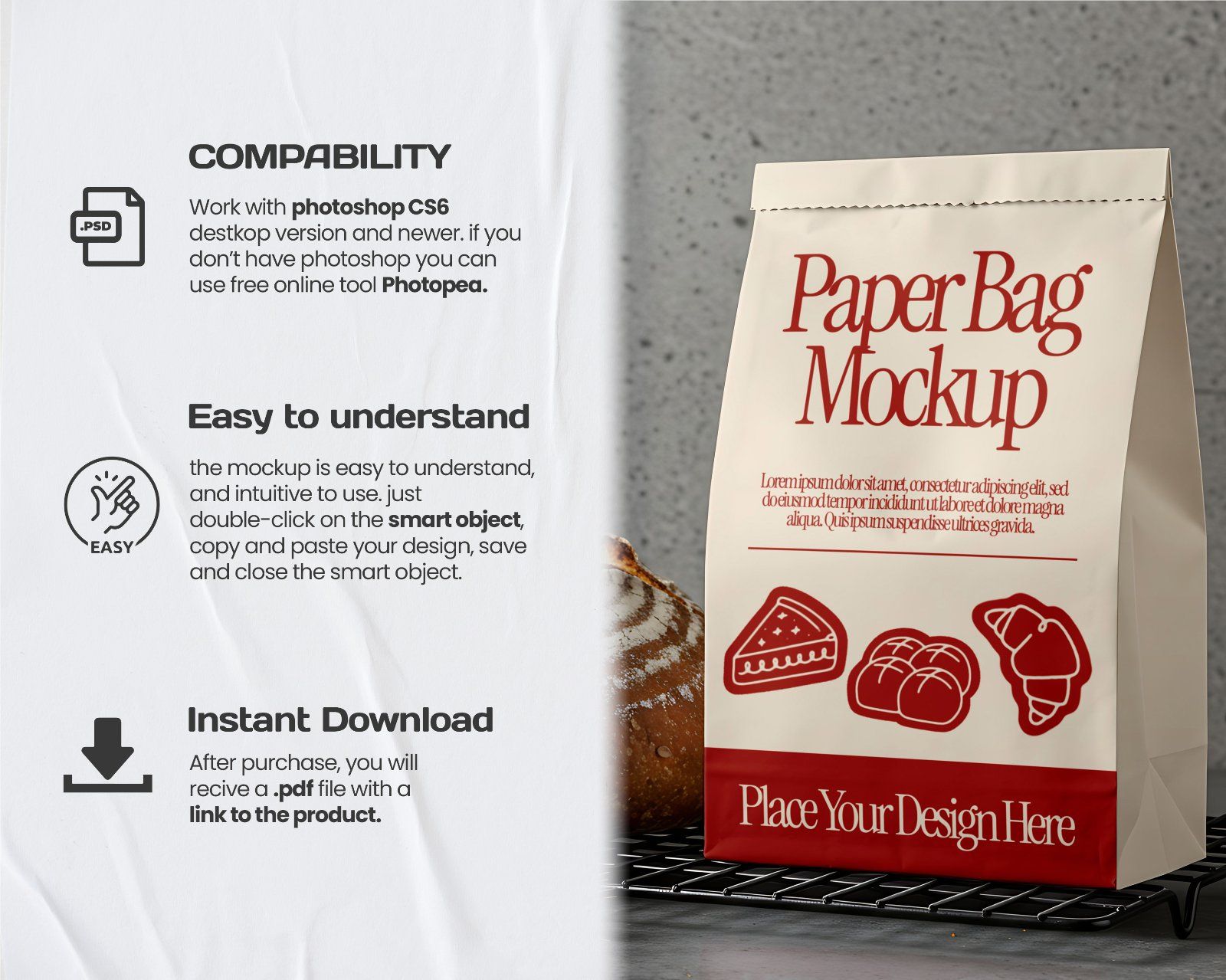 15 Premium Bread and coffee Store Mockup Collection — image 16