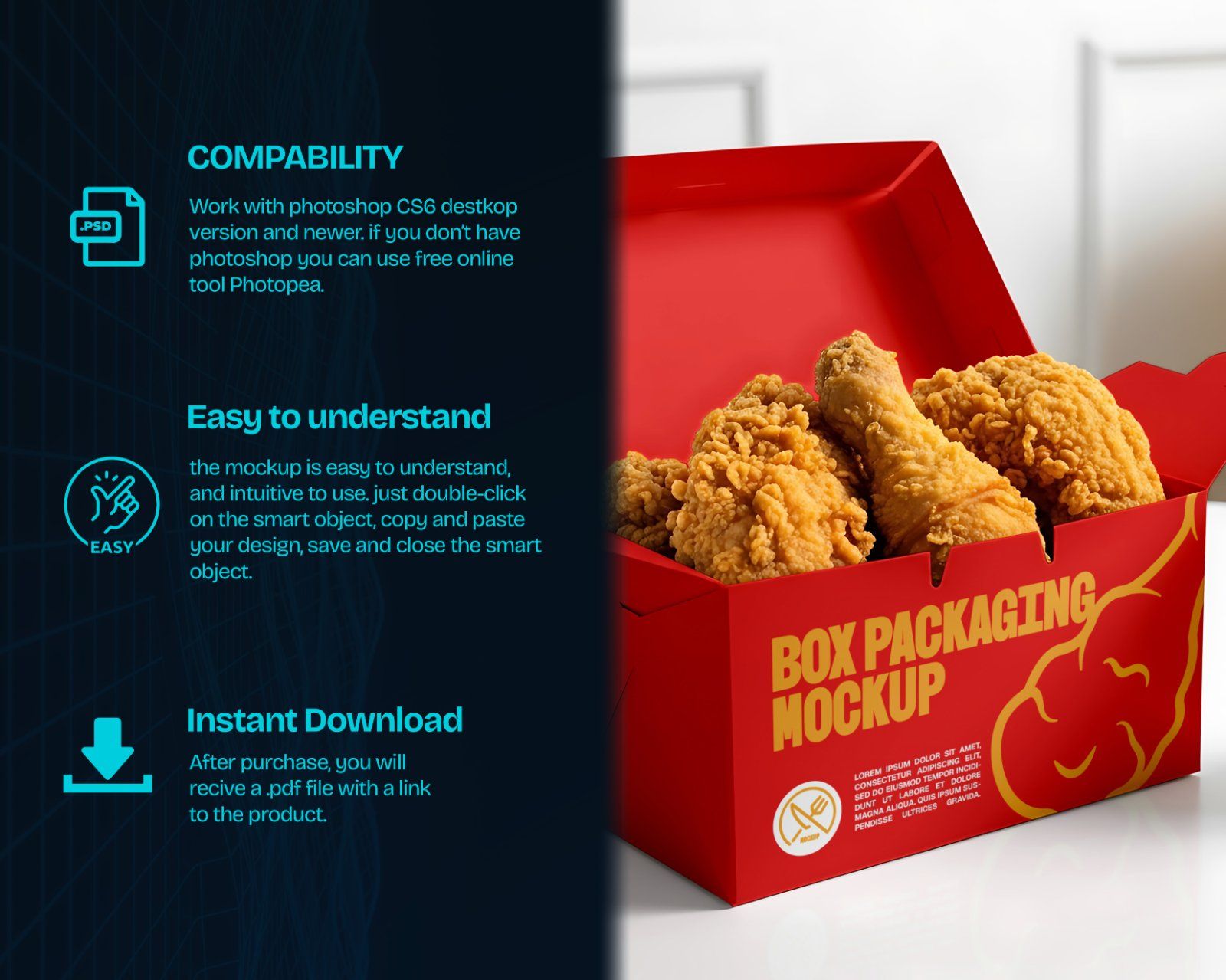 Ultimate Pizza & Fastfood Resto Branding Mockup Bundle – 15 Premium PSD Scenes for Food & Beverage I — image 5