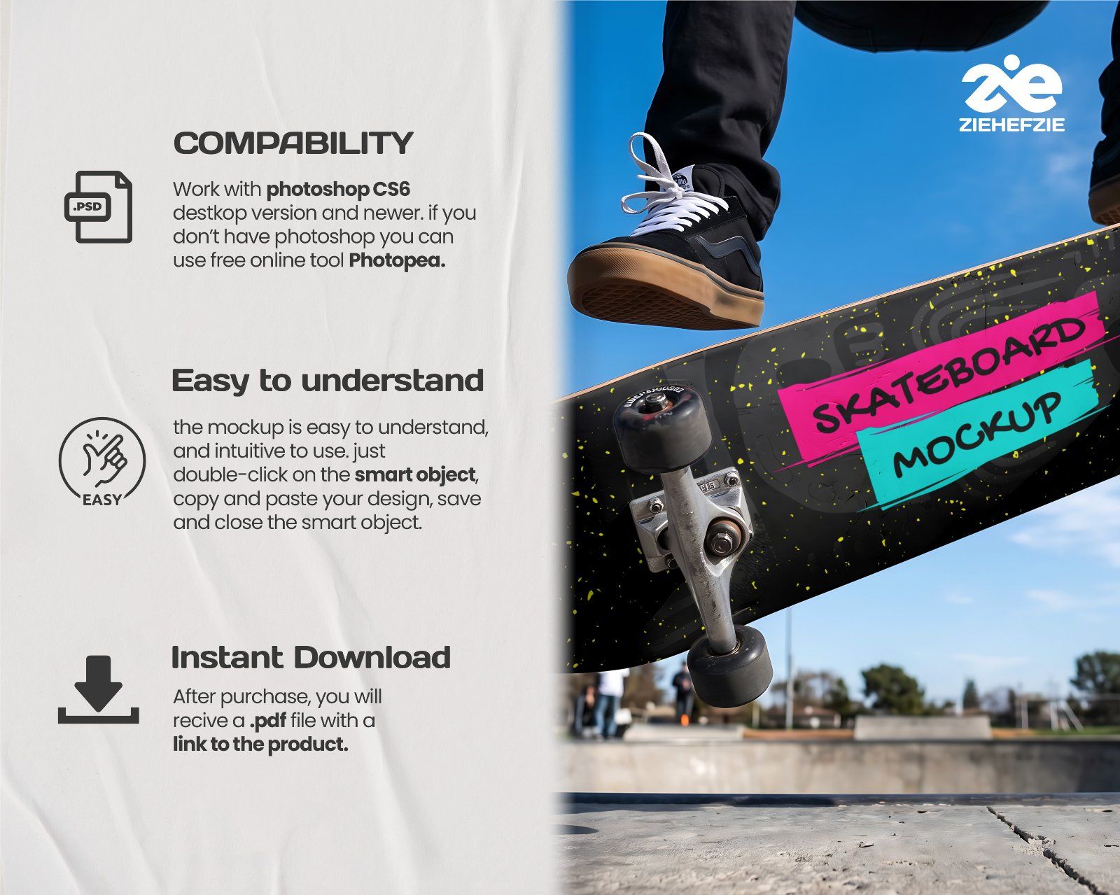 Ultimate Skateboard Branding Mockup Bundle – 15 Premium PSD Scenes for Urban Streetwear & Skate Cult — image 5