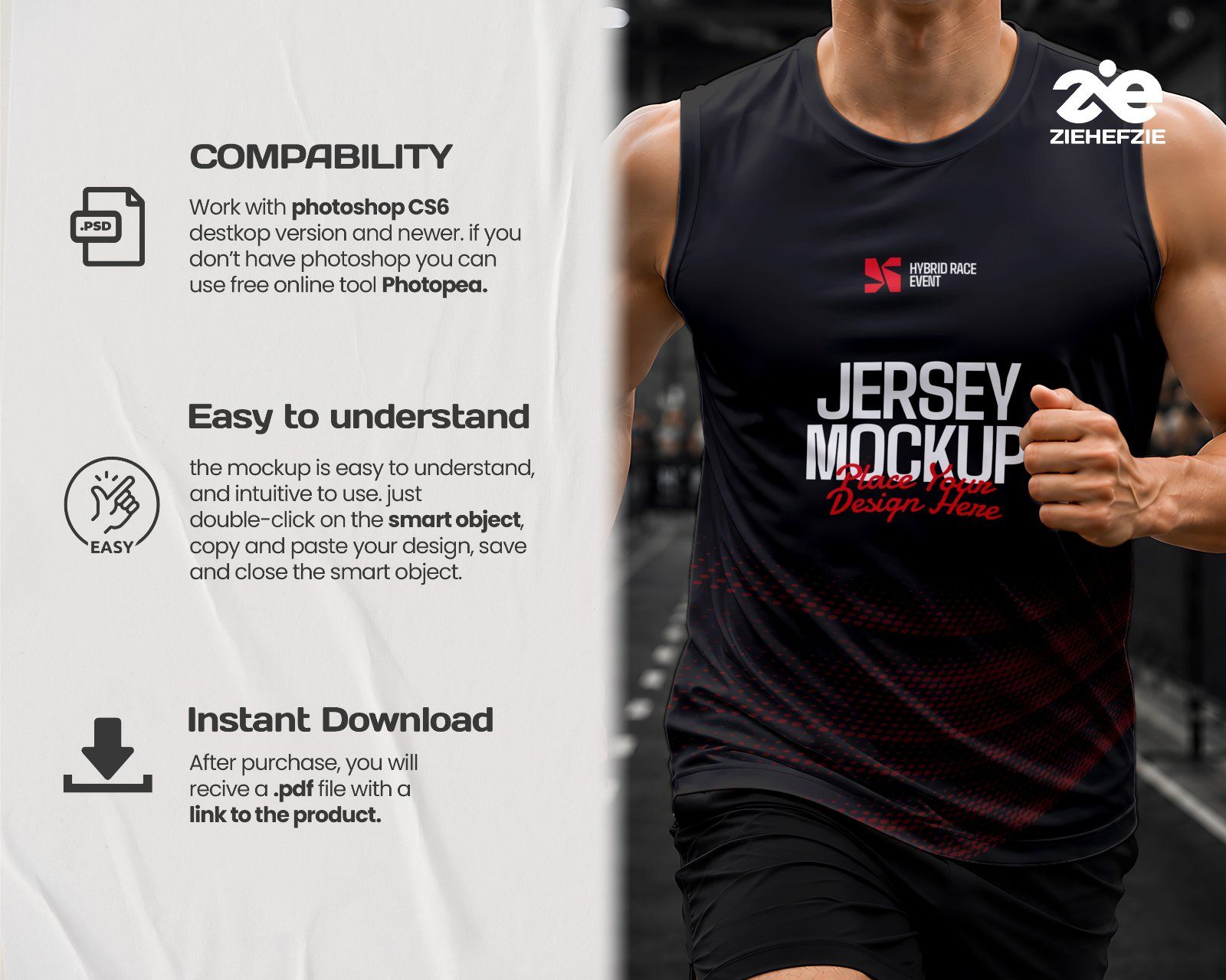 Premium Hybrid Race Event Mockup Bundle – 15 Tactical Sports PSD Scenes for Fitness Racing, Hyrox & — image 5