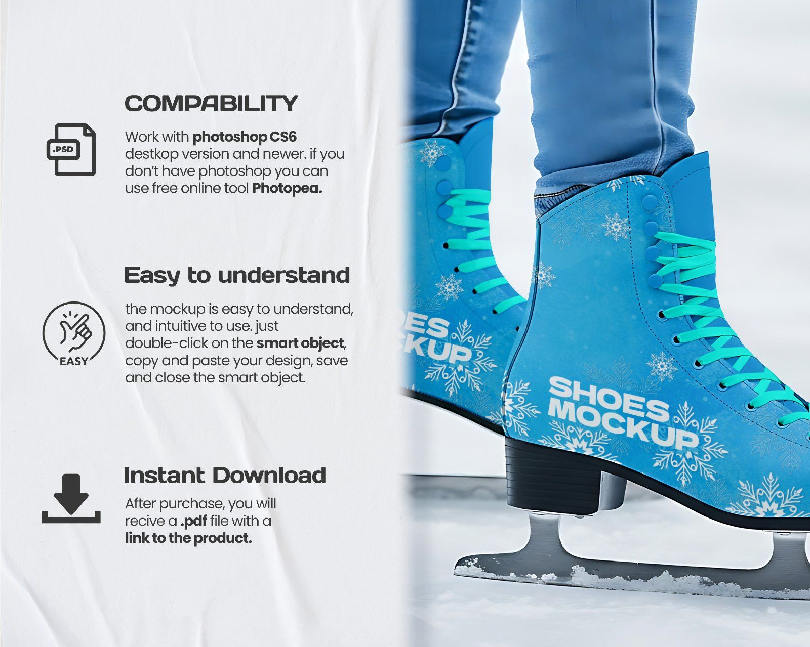 Premium Ice Skating Branding Mockup Bundle – 15 PSD Templates for Winter Sport & Rink Promotions — image 12
