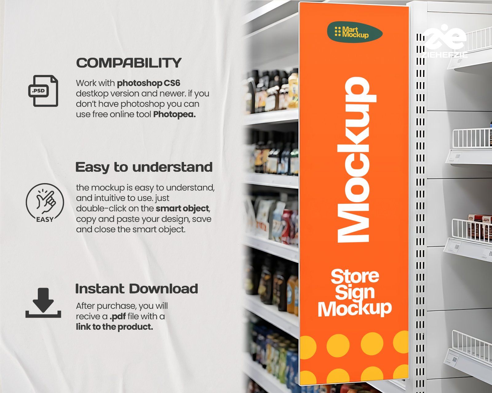Minimarket 24-Hour Mockup Bundle – 15 PSD Mockup Retail Branding PSD Mockups — image 5