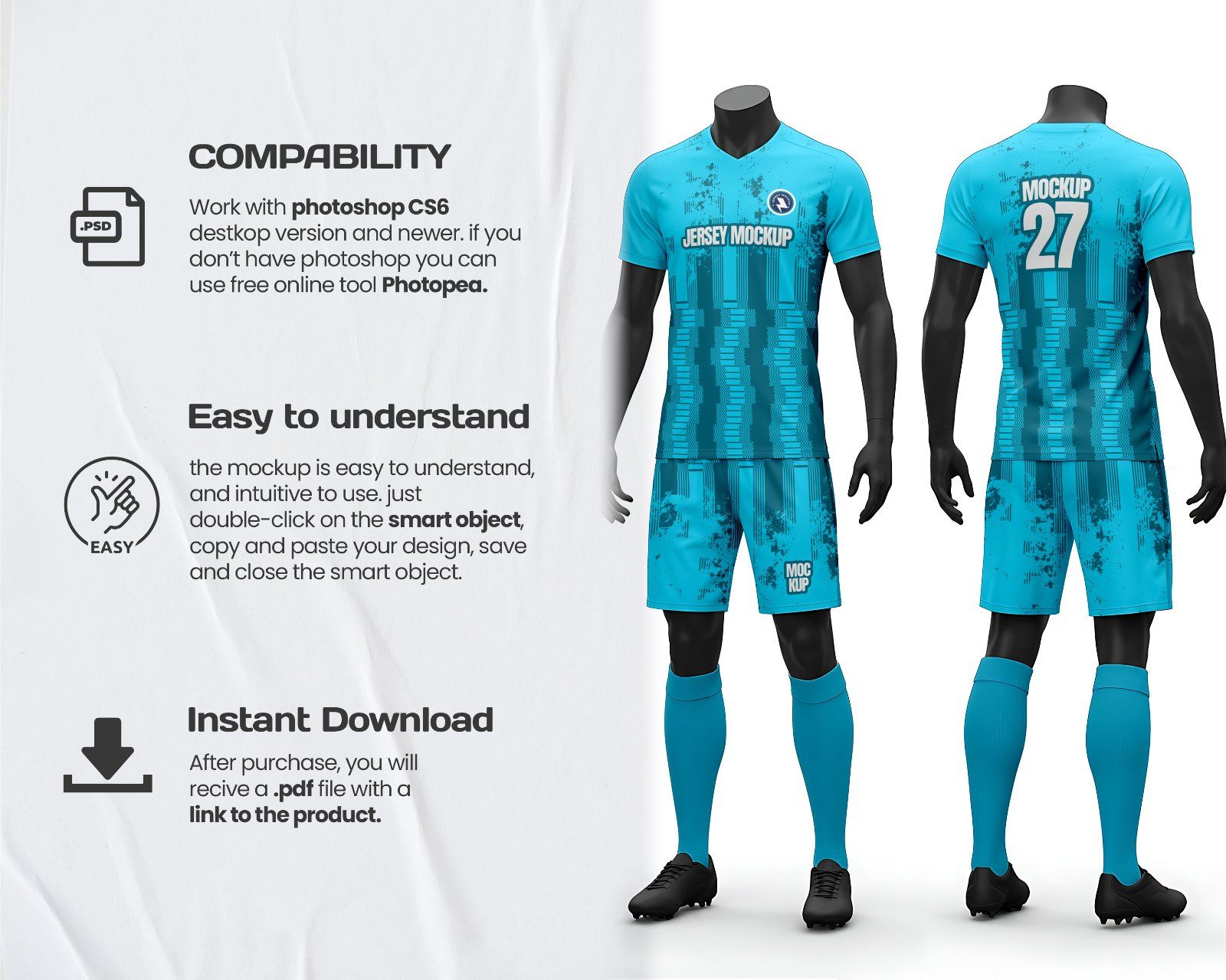 10 Premium Jersey Mockup Collection — image 14