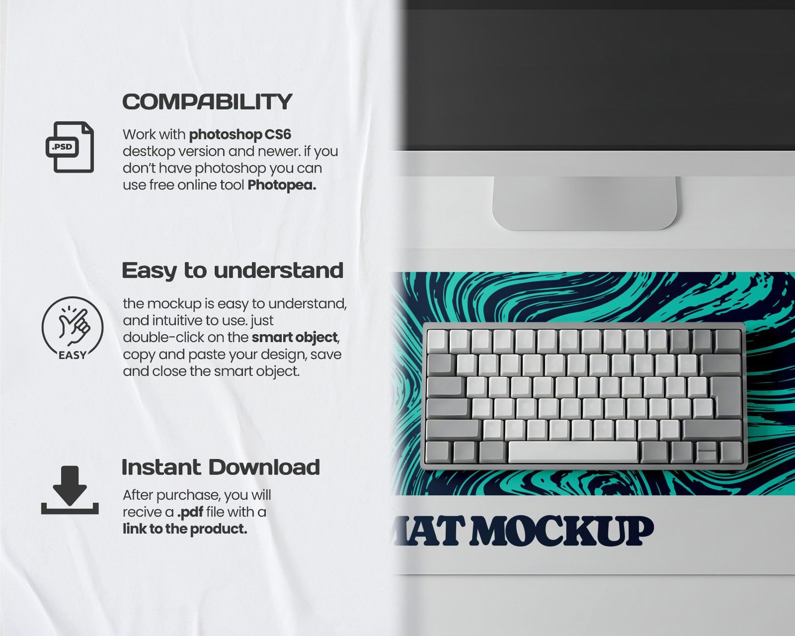 10 Premium Deskmat Mockup Collection — image 13