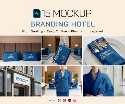 Premium Branding Hotel Mockup