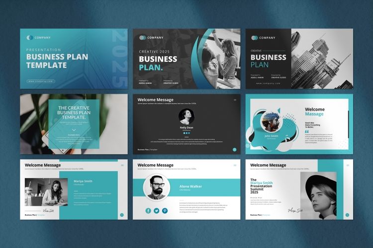 Business Plan Presentation Template — image 2