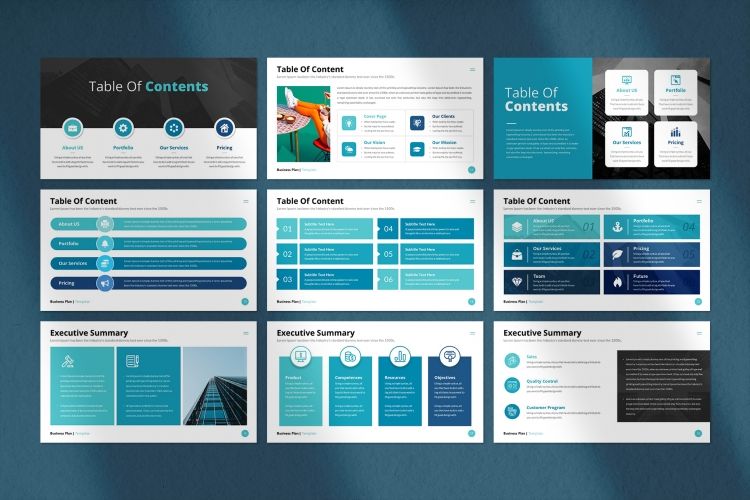 Business Plan Presentation Template — image 3