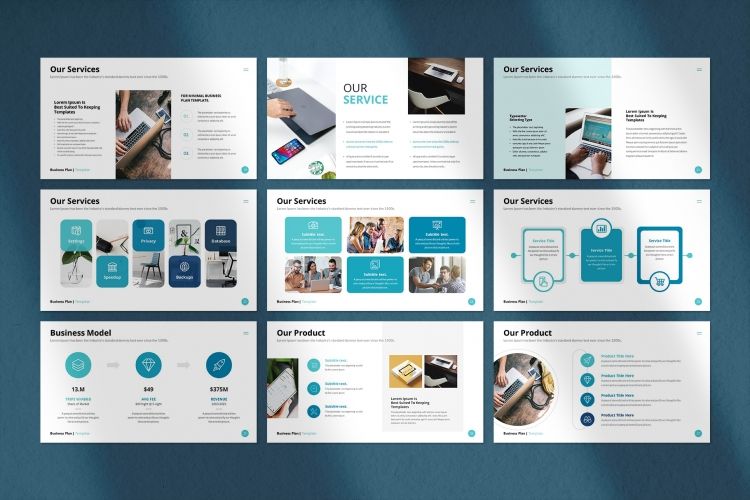 Business Plan Presentation Template — image 4