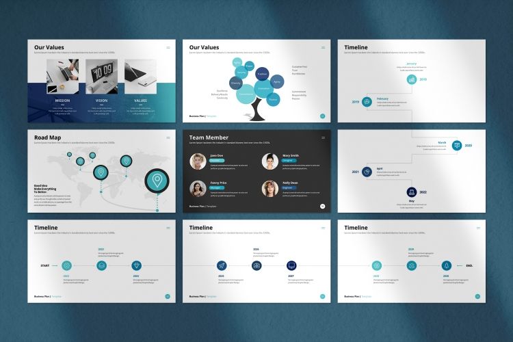 Business Plan Presentation Template — image 7