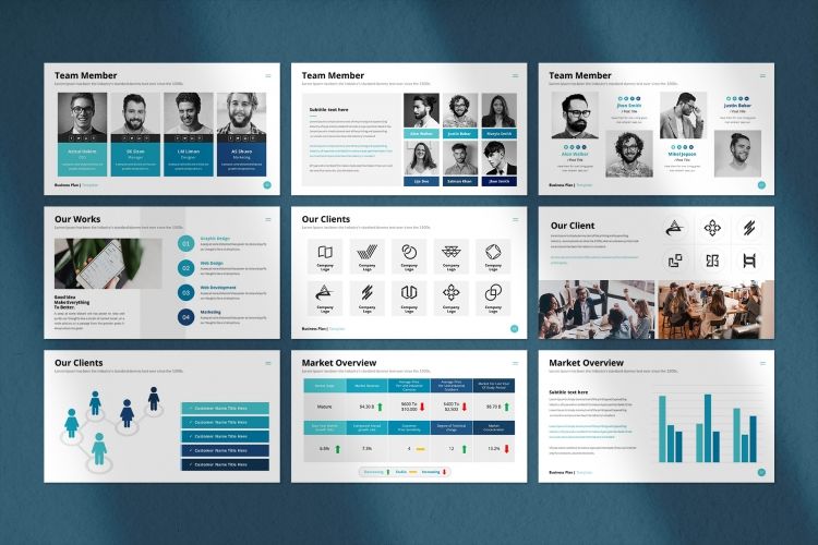 Business Plan Presentation Template — image 8