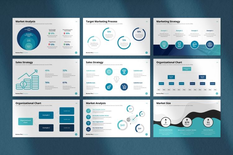 Business Plan Presentation Template — image 9