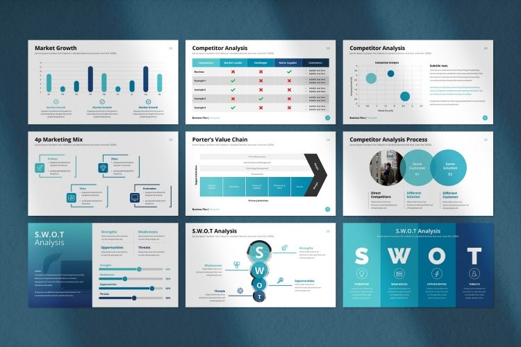 Business Plan Presentation Template — image 10