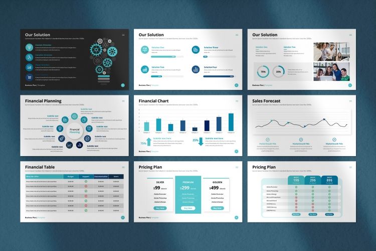 Business Plan Presentation Template — image 12