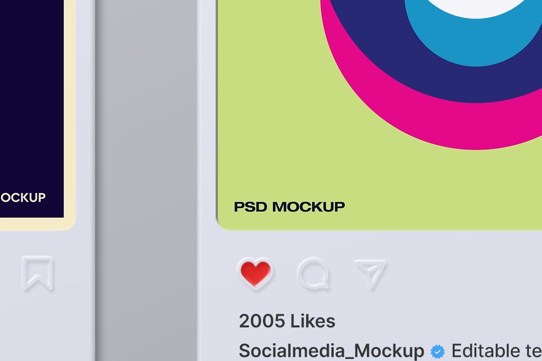 Instagram Post Mockup Set - Social Media (15 Objects) — image 3