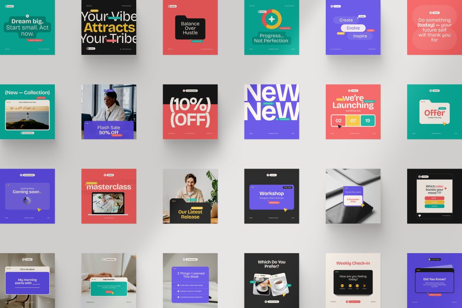 Versa Bold Social Pack – Canva Templates for Instagram & Stories — image 2