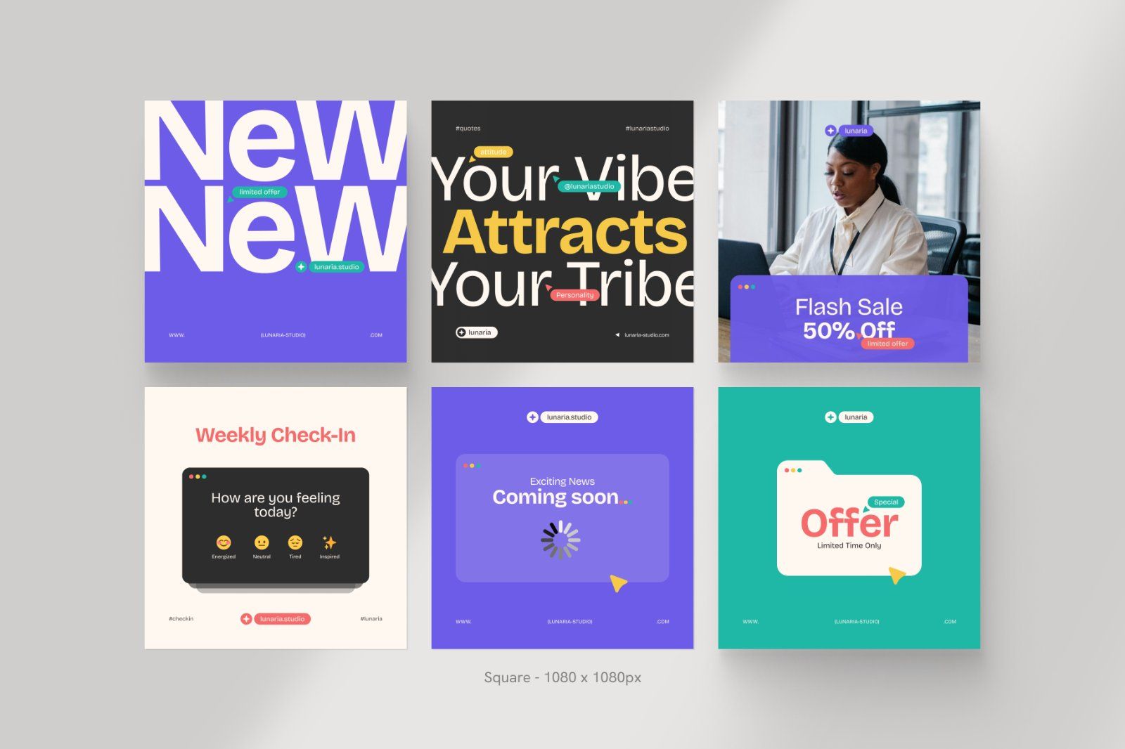Versa Bold Social Pack – Canva Templates for Instagram & Stories — image 3