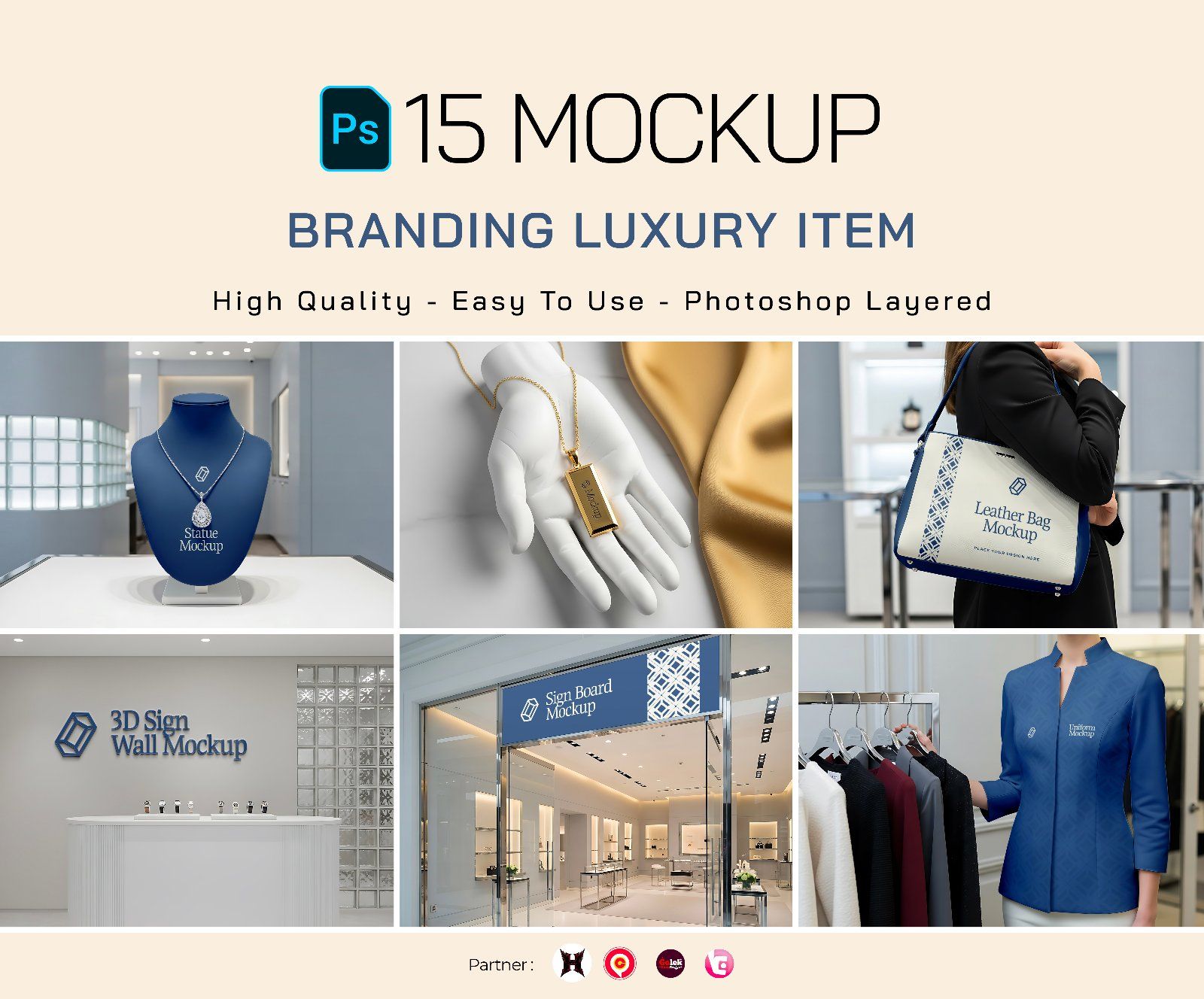 Premium Branding Luxury Item Mockup — image 1