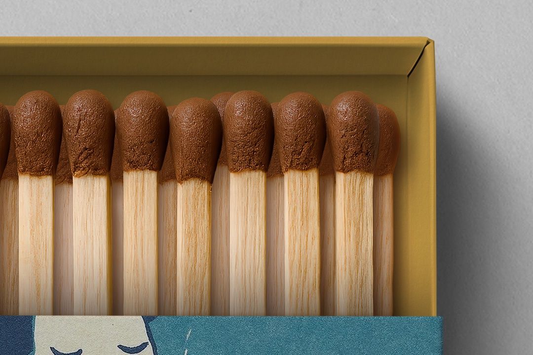 Matchbox Mockup – Flat-Lay (3 Objects) — image 3