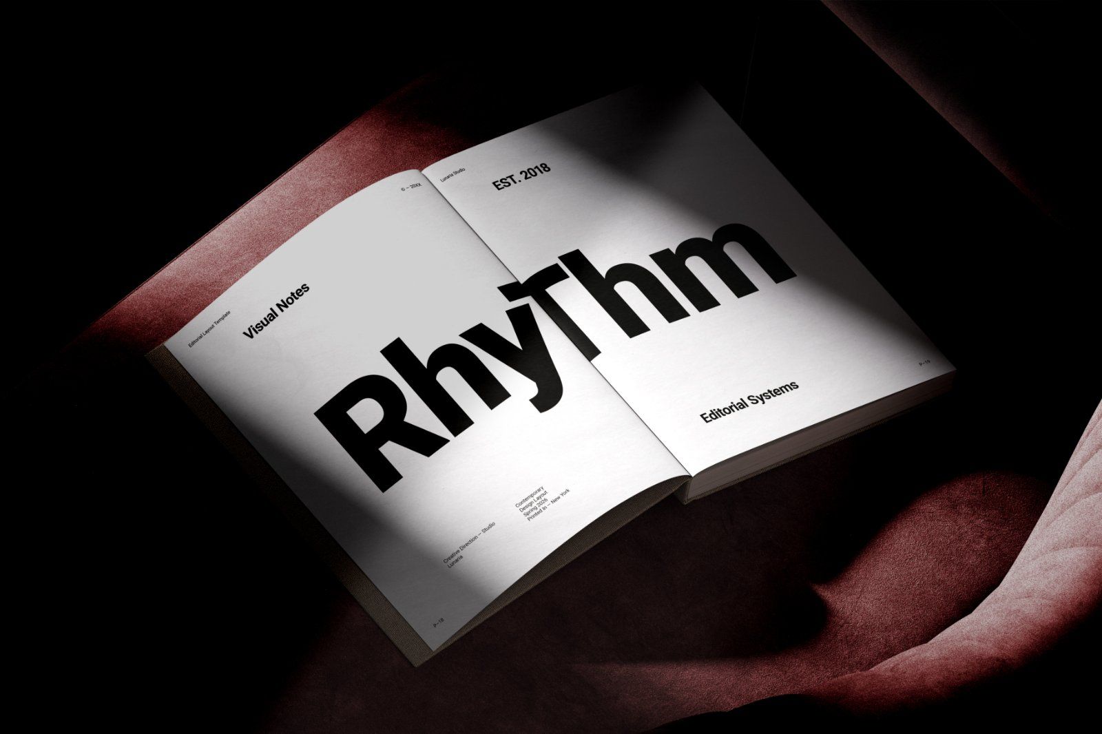 Minimal Editorial Layout Template — image 6