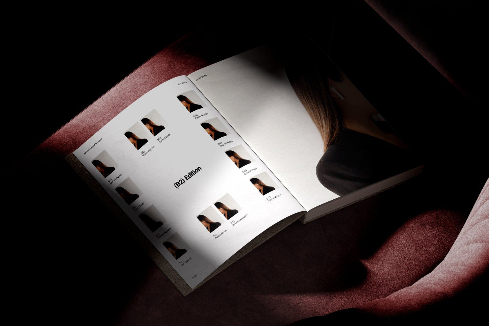 Minimal Editorial Layout Template — image 10