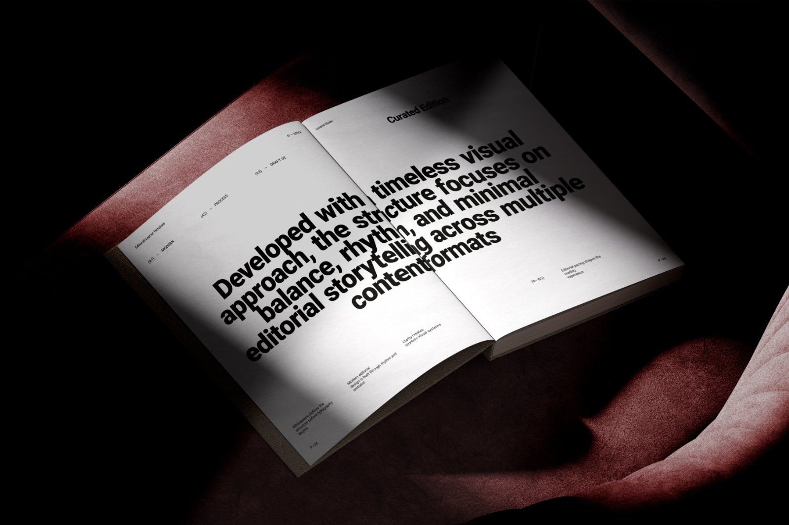 Minimal Editorial Layout Template — image 11