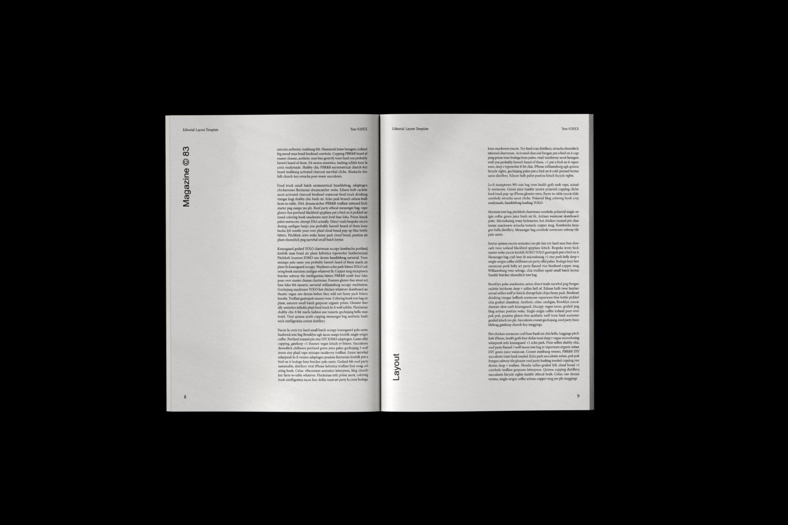 Minimalist Editorial Magazine Layout — image 4