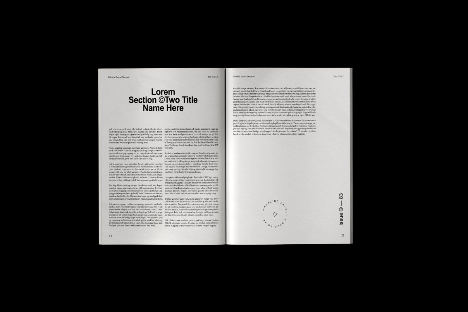 Minimalist Editorial Magazine Layout — image 5