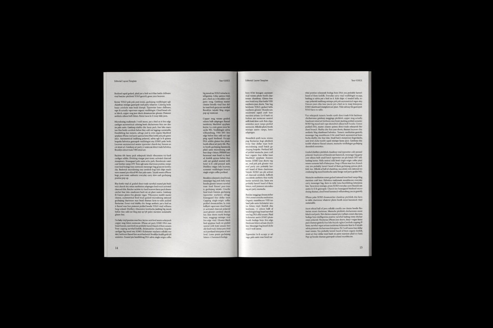 Minimalist Editorial Magazine Layout — image 6