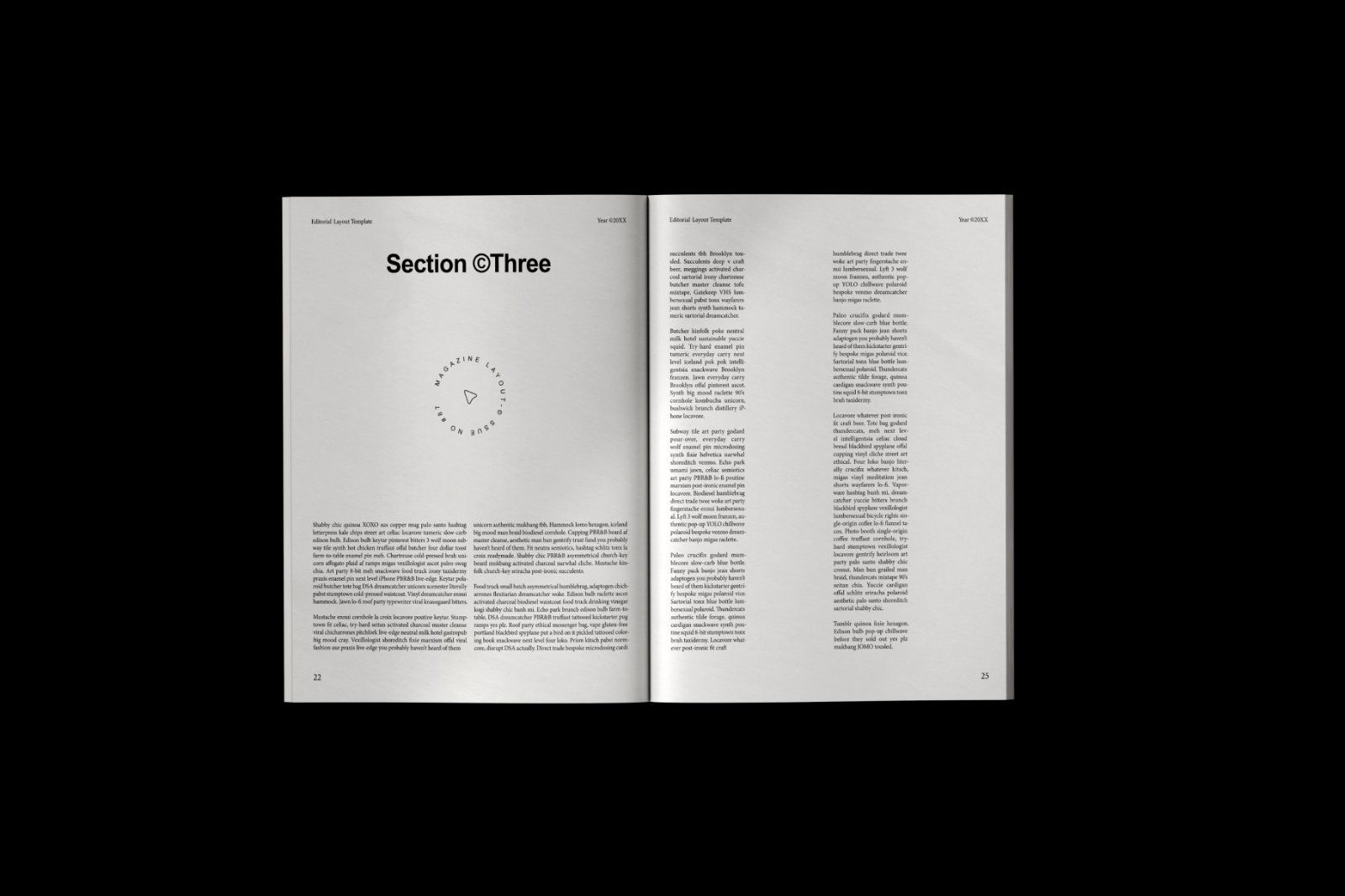 Minimalist Editorial Magazine Layout — image 8