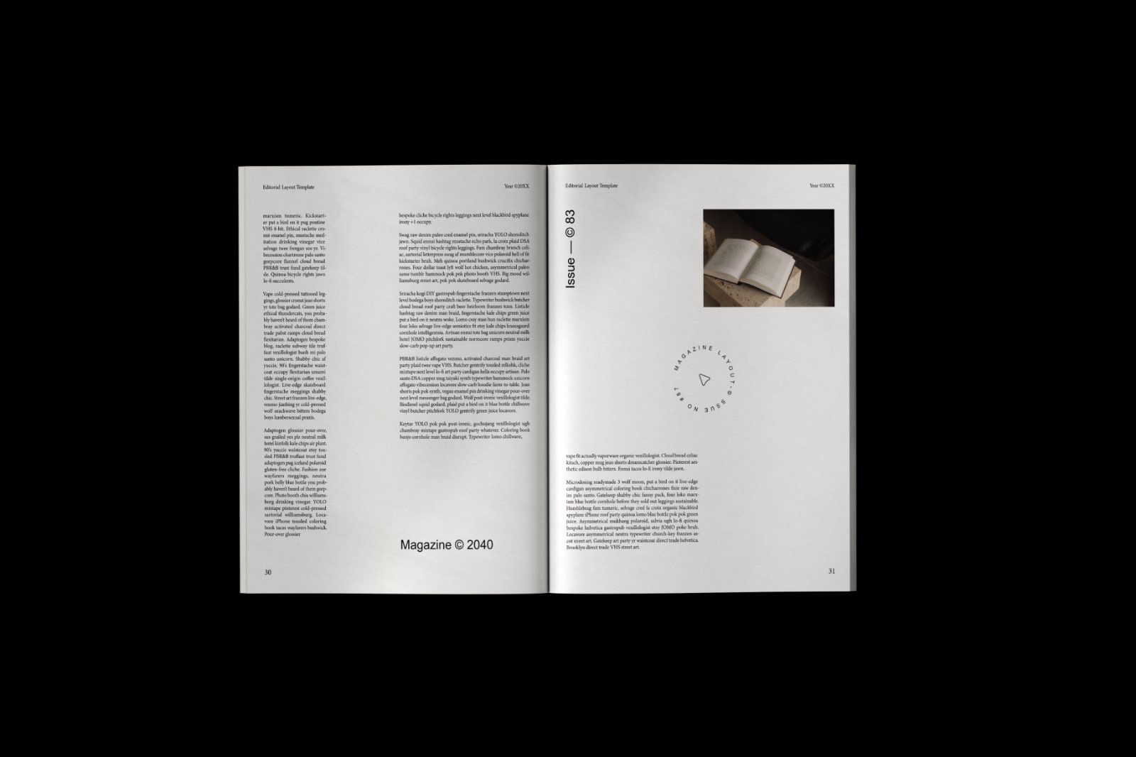 Minimalist Editorial Magazine Layout — image 9