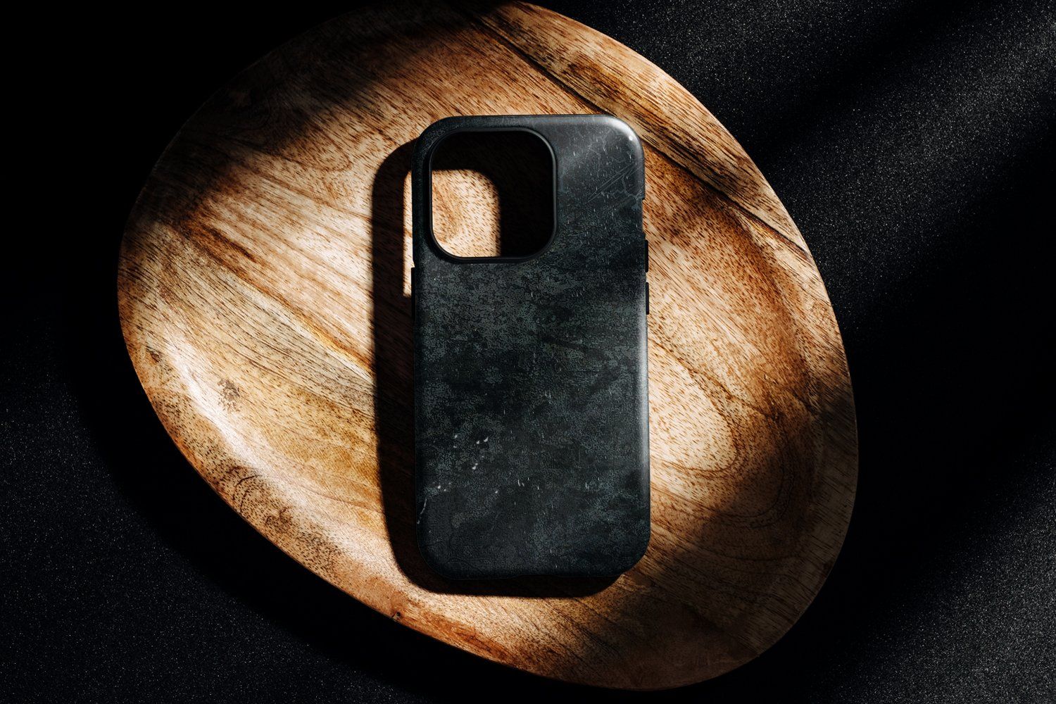Black Concrete Seamless Pattern — image 5