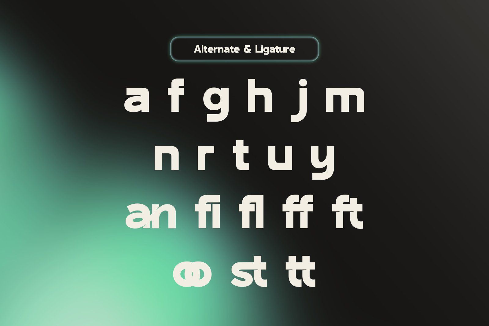 Seyana | Modern Geometric Sans Serif — image 7