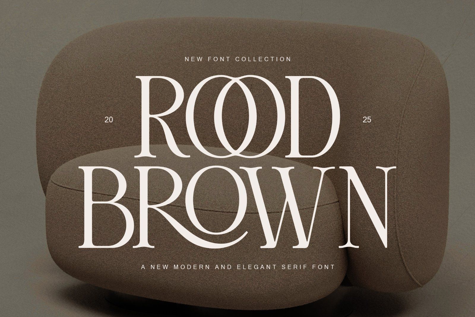Rood Brown | Modern and Elegant Serif — image 1