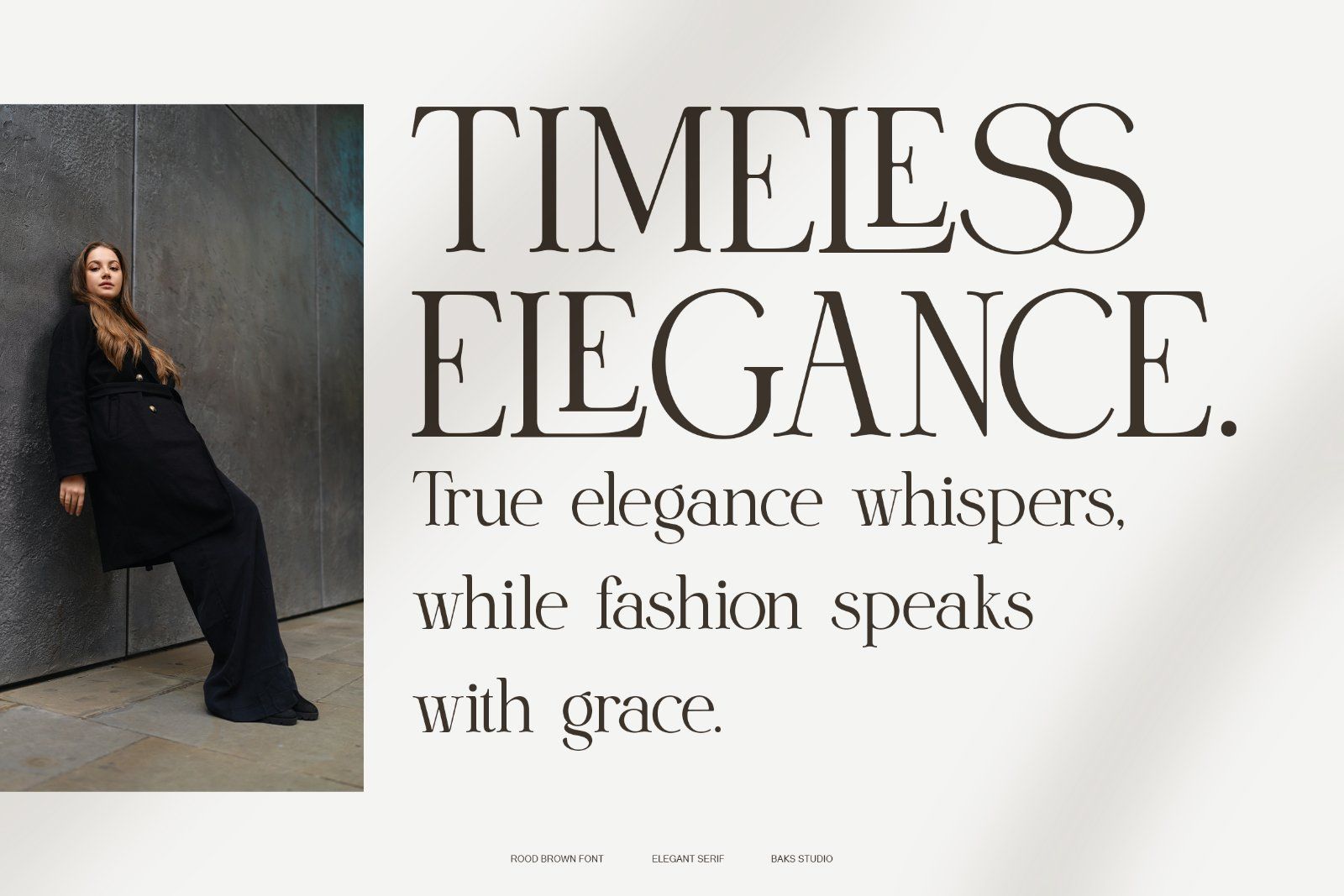Rood Brown | Modern and Elegant Serif — image 6