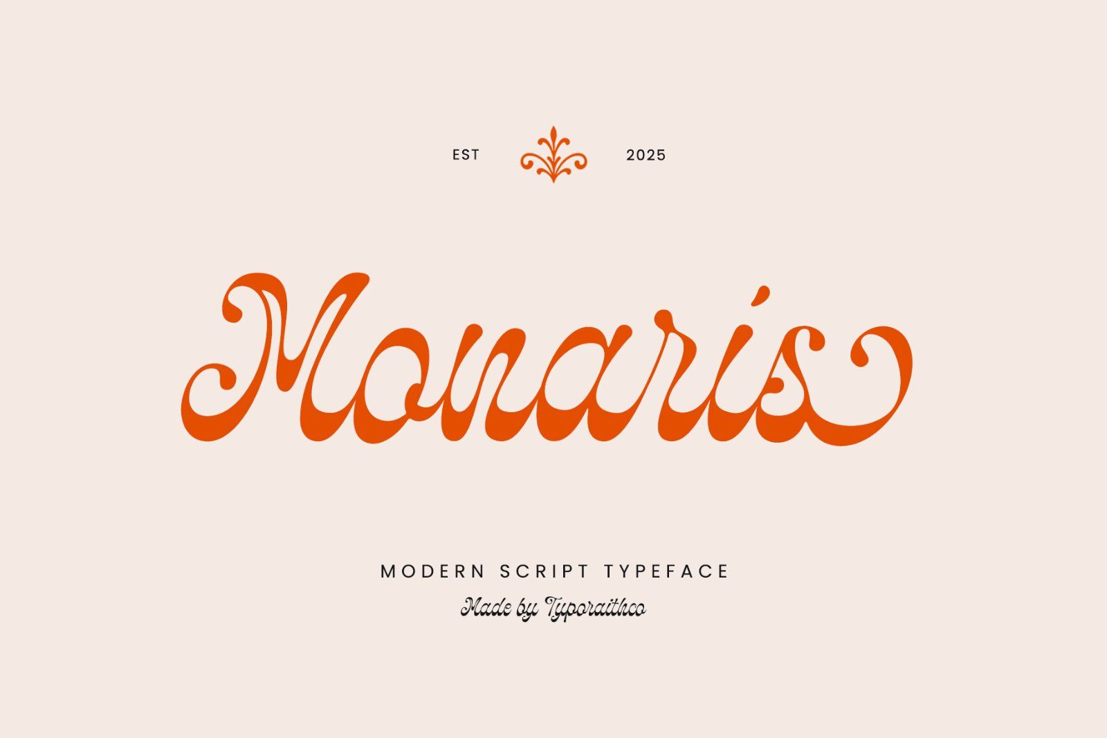 Monaris | Modern Script Typeface — image 1