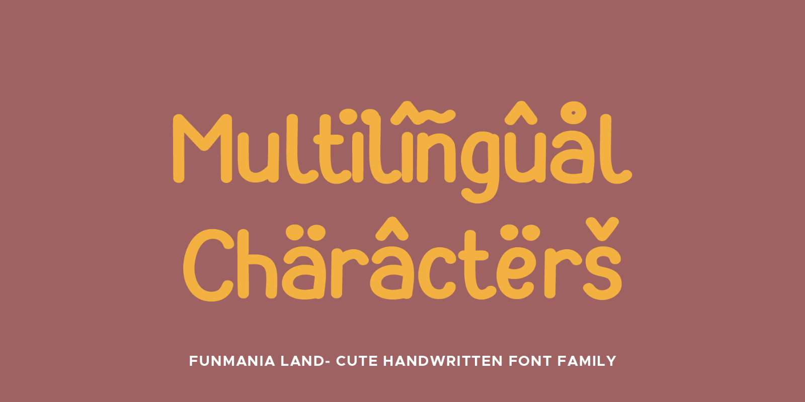 Funmania Land - Handwritten Font Family — image 3