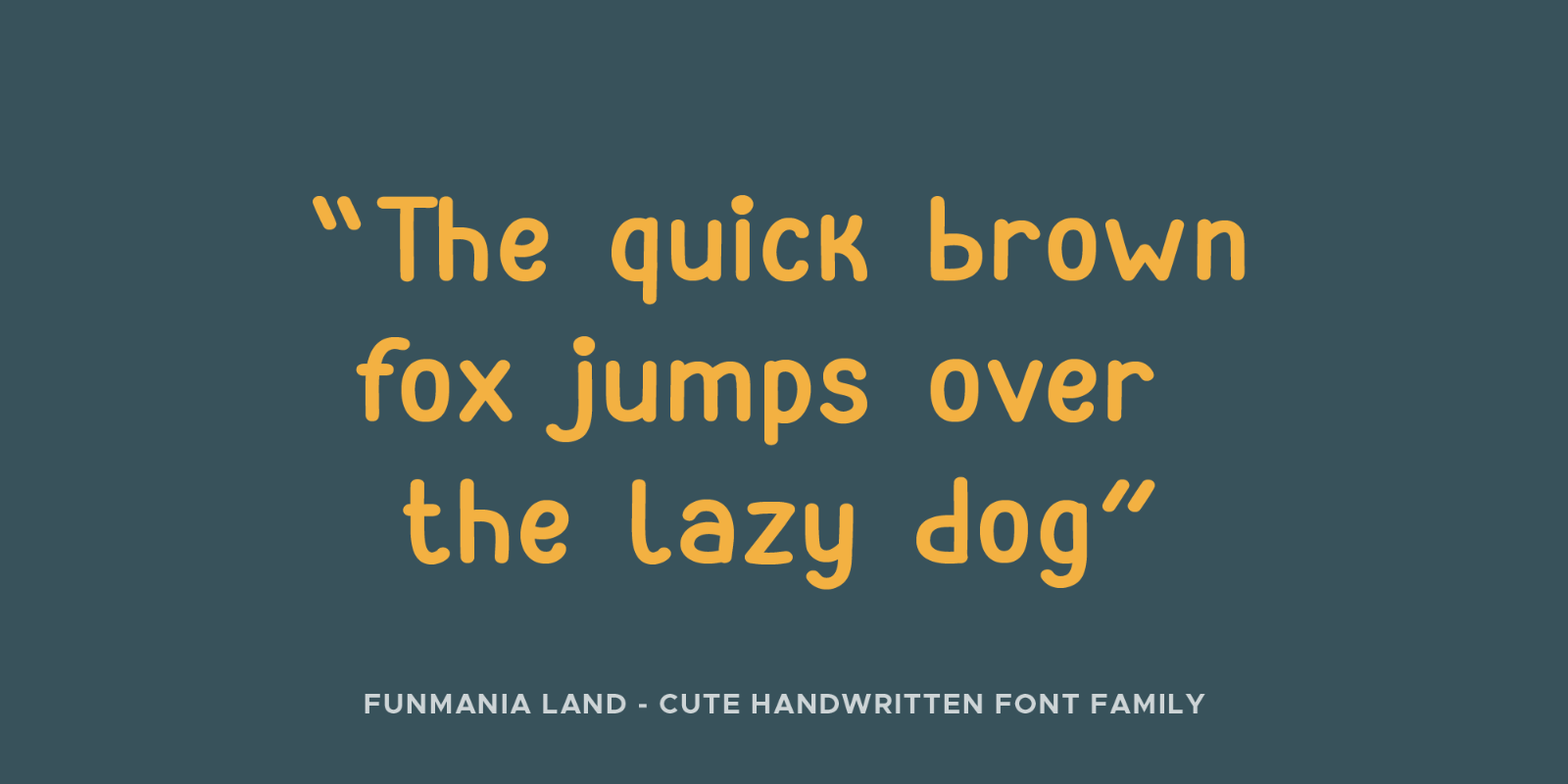 Funmania Land - Handwritten Font Family — image 5