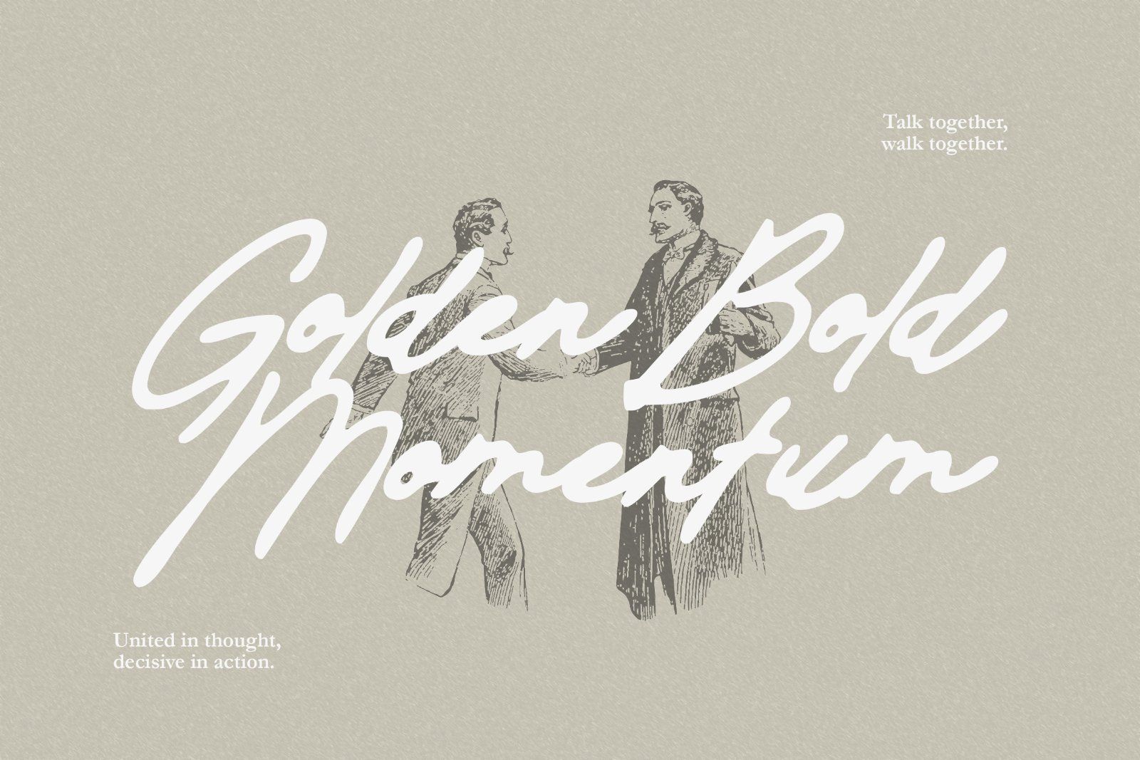 Organic Gardenia - Old Handwritten Script Font — image 2